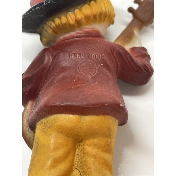 Bradford Boy and Girl Christmas Ornaments playing string instruments Vintage Box - Picture 3 of 12